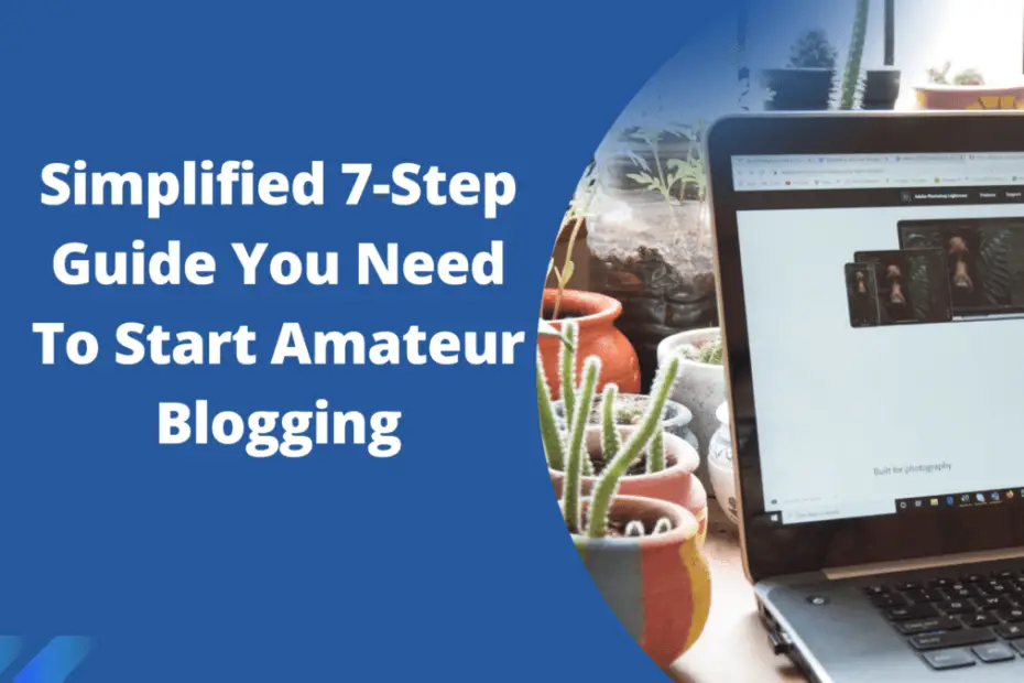 7-Step Guide You Need To Start Amateur Blogging